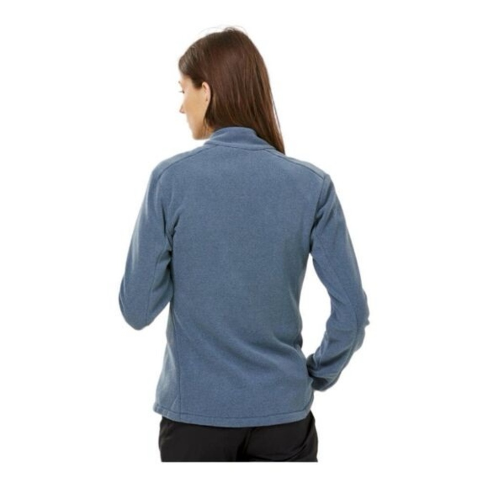 Decathlon quechua Womens Blue Mouse Grey MH 100 Polar Fleece 1 2 Zip Shirt US S